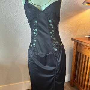 Marciano by Guess Black Lace Chemise Sexy Night Out Dress!!